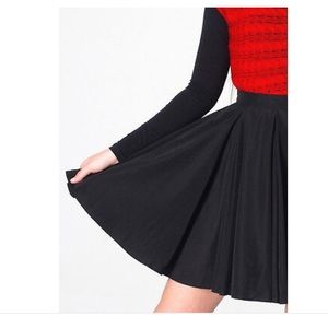 American Apparel high waist circle skirt